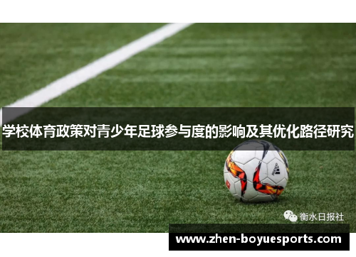 学校体育政策对青少年足球参与度的影响及其优化路径研究