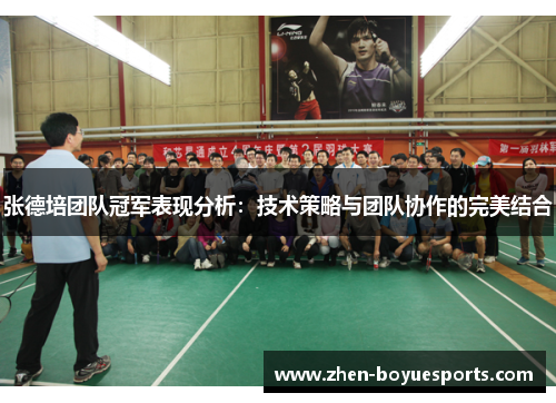 张德培团队冠军表现分析:技术策略与团队协作的完美结合 张德培团队冠军表现分析:技术策略与团队协作的完美结合
